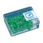 画鋲 [CR-GB108-G] 16本 ダルマ画鋲 本体色：緑