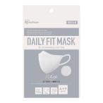 【あわせ買い2999円以上で送料無料】DAILY FIT MASK 立体 ふつうサイズ 30枚 ホワイト RK-F30SW 個別包装