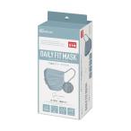 【あわせ買い2999円以上で送料無料】DAILY FIT MASK 不織布プリーツマスク ふつうサイズ 30枚入 PN-DC30MXF シャボン