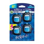 【あわせ買い2999円以上で送料無料】P&G ファブリーズ イージークリップ 防カビ エキスパート クリスタルアクア 4個パック 車用 消臭芳香剤