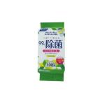 【あわせ買い2999円以上で送料無料】ライフ堂 リファイン ノンアルコール除菌 ボトルつめかえ  100枚入 LD-107 ウェットティッシュ