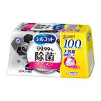 [ бесплатная доставка * массовая закупка ×4 шт. комплект ] Uni * очарование порог двери раскладушка 99.99% устранение бактерий влажные салфетка корпус большая вместимость 100 листов входит 