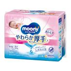 【送料無料・まとめ買い×6個セット】ユニ・チャーム ムーニー おしりふき やわらか厚手 つめかえ用 60枚入×3コ