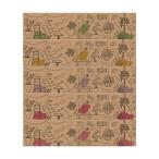 【送料無料・まとめ買い×6個セット】カミ商事 エルモア Kazaru×Krafty ガーデン 5個入 ティッシュペーパー