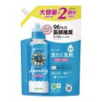 【送料無料・まとめ買い×8個セット】サラヤ ヤシノミ 洗たく洗剤 濃縮タイプ つめかえ用 大容量 1050ml