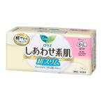 ショッピングロリエ 【あわせ買い2999円以上で送料無料】花王 ロリエ しあわせ素肌 超スリム ふつうの日用 羽つき 24個入