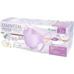 【送料無料・まとめ買い×6個セット】ヨコイ YOKOI さらふわ ESSENTIAL MASK エッセンシャルマスク ペールラベンダー 30枚入