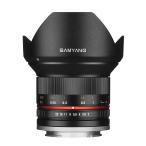 アウトレット(新古品)[店舗保証](NO) 即配 SAMYANG サムヤン 12mm F2.0 NCS CS ブラック BK キヤノン EOS M用[キャンペーン対象外] [期間限定＆数量限定]