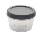 EMBALANCE ROUND CONTAINER（エンバランスラウンドコンテナ） グレー S（250ml） 【エンバランス】