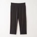 【竹布特典】スパッツ（7分丈） ブラック M〜L 【ナファ生活研究所】
