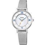 [シチズン] 腕時計 ウィッカ KP3-465-11 ソーラーテック メッシュバンドモデル レディース (文字盤色-ホワイト)