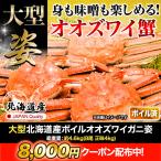 ショッピングズワイガニ 4.6kg かに カニ 蟹 ズワイガニ ズワイガニ姿 カニ姿 ズワイガニ味噌 ボイルズワイ ずわい蟹 大型北海道産ボイルオオズワイガニ姿 快適生活 カニ鍋