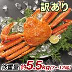 ショッピングズワイガニ 5.5kg 7-12尾 訳あり かに カニ 蟹 ズワイガニ ズワイガニ姿 カニ姿 ズワイガニ味噌 ボイルズワイ ずわい蟹 訳ありボイルズワイガニ姿まつり 快適生活