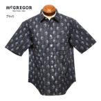 マクレガー 半袖シャツ M.L.LL メンズ 111165304 手洗い可 サッカー素材 アロハシャツ McGREGOR
