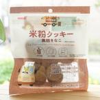 プラスフリー 米粉クッキー 黒糖きなこ 65g ノースカラーズ