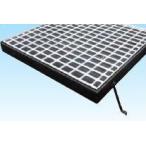 グレーチング溝蓋用落とし込み式　並目ノンスリップ グレーチング本体寸法700×693×75mm 形式記号WMD-X66‐975グレーチング本体のみ