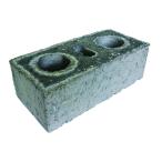 レンガ ブロック DIY 積みレンガ 花壇 庭 イブシブラック 49個セット/１平米