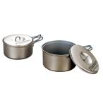 ショッピングエバニュー エバニュー(EVERNEW) チタンクッカーセットM セラミック ECA412