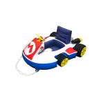 サンアート マリオカート 浮き輪 足穴 マリオカート 94×66cm