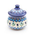 シュガーポット[V014-U006]【ポーリッシュポタリー[ポーランド食器・陶器]】