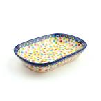 ショッピング皿 オリーブ皿[V172-C133]【ポーリッシュポタリー[ポーランド食器・陶器] ケルセン】電子レンジ対応 プレゼント ギフト 贈り物 プレート