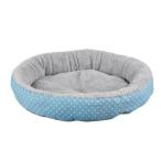 -小型犬の睡眠のベッドペット円形の居心地の良い快適なベッドの巣