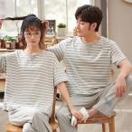  окантовка рисунок пара пижама пара cup ru верх и низ салон одежда брак праздник . выставить пижама пара лето весна мужской женский полоса рисунок короткий рукав 