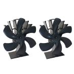  камин вентилятор . привод дровяная печь eko 6 лезвие twin motor. 2 упаковка 