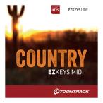TOONTRACK KEYS MIDI - COUNTRY [メール納品][メーカープロモーション 7/31まで]