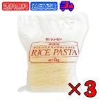 在庫処分 ケンミン 業務用ライスパスタ スパゲティスタイル 1kg 3個 ケンミン食品 ライスパスタ 米パスタ ポイント消化 爆買