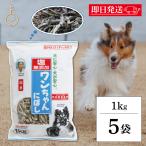 犬 おやつ 塩無添加 国産 ワンちゃんにぼし お徳用 1kg 5個 サカモトにぼし 塩無添加 ワンちゃんにぼし 業務用