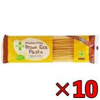 PLUS グルテンフリー 玄米パスタ ブラウン スパゲッティ φ1.7mm 200g 10個 米粉パスタ