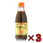 光食品 ヒカリ 中濃ソース 360ml 3個 