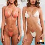 水着 レディース ビキニ 三角ビキニ ブラジリアン セクシー マイクロビキニ Tバック ゼブラ柄 パッド付き