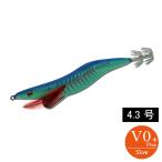 エギシャープα　4.3号V0＋(23g)　グリーンアジベースブルー
