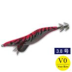 エギシャープ 3.8号V0 赤侍メテオグローレッド