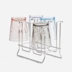 ショッピングコップ 水切りコップスタンド 17×13cm ステンレス 衛生的 コップ立て 食器乾燥 省スペース ｜ KEYUCA 水切りコップスタンド 17×13cm ケユカ