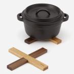 鍋敷 鍋じき ポットマット ポットコースター 木製 コンパクト 日本製|ECOZAI 鍋敷き KEYUCA ケユカ
