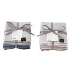 ハンドタオル ギフト プレゼント シンプル｜ ハンカチタオル 抗菌防臭 Weekday 5枚セット 25×25cm  KEYUCA(ケユカ)