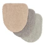 日本製 国産 トイレ用品 トイレタリー 抗菌加工 無地 シンプル[コットンループ 抗菌布 洗浄暖房便座用フタカバー KEYUCA ケユカ]