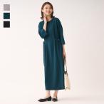 ショッピングワンピ レディース ワンピース ワンピ ポンチ ウォッシャブル ストレッチ 秋 おしゃれ  通販|サイドベルテッドポンチワンピース  KEYUCA(ケユカ)