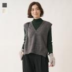 ショッピングラメ レディース トップス ベスト ラメ ニットベスト シンプル ウォッシャブル 冬 おしゃれ 通販|シャギーラメニットベスト KEYUCA(ケユカ)