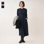 ショッピングシャツワンピ レディース ワンピース シャツワンピース シャツワンピ ワンピ タック ウォッシャブル おしゃれ 秋冬 通販|デザインタックシャツワンピース  KEYUCA(ケユカ)