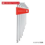 PBスイスツールズ 212LH-8 ボール付ロング六角レンチセット (パックナシ)