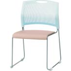 (送料別途)(直送品)TOKIO スタッキングチェア NSW-T10L レザー ライトベージュ NSW-T10L-LBE