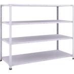 (直送品)TRUSCO 軽量150型中棚ボルトレス棚 W1500XD600XH1200 4段 TLA45L-14