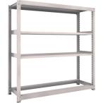 物品棚 用途別ラック ＴＲＵＳＣＯ　スチールラック　Ｍ３型中量棚　１８００Ｘ５７１ＸＨ１８００　棚板３段＋タイヤ１段　  (M3-6663Y1)