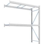 (運賃見積り)(直送品)TRUSCO パレットラック2トン用2500X1000XH3000 2段 連結 2D-30B25-10-2B