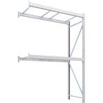 (運賃見積り)(直送品)TRUSCO パレットラック2トン用2300X1000XH3500 2段 連結 2D-35L23-10-2B