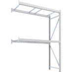 (運賃見積り)(直送品)TRUSCO パレットラック2トン用2500X1000XH3500 2段 連結 2D-35L25-10-2B